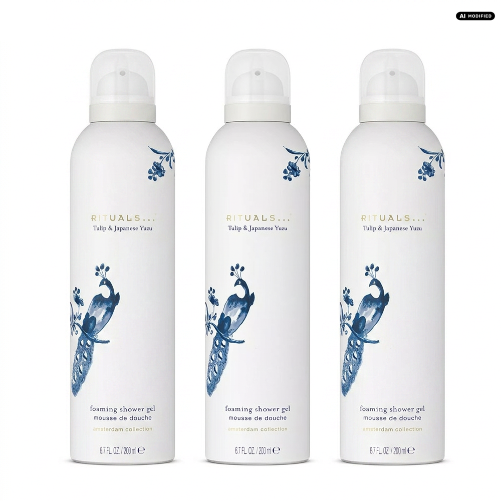 Rituals Amsterdam Collection Foaming Shower Gel 3er Set