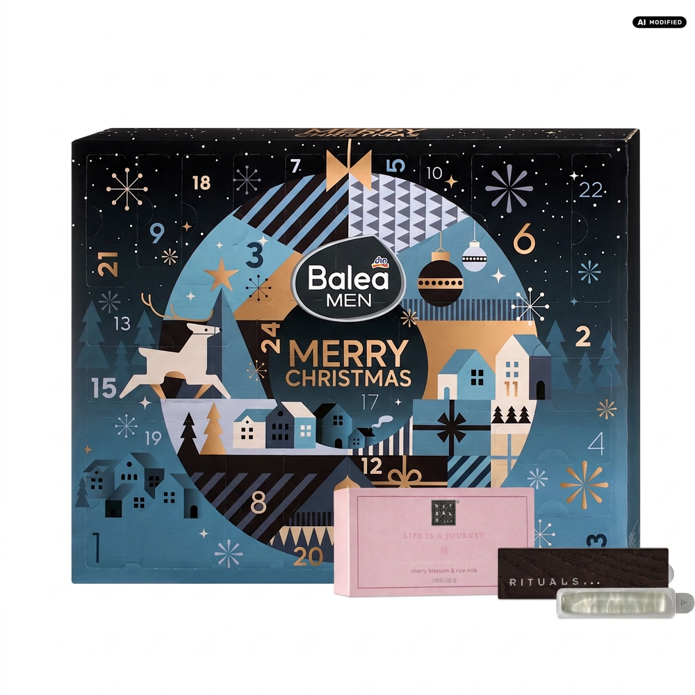 Balea MEN Adventskalender 2026 Merry Christmas 24-tlg. Pflegeset