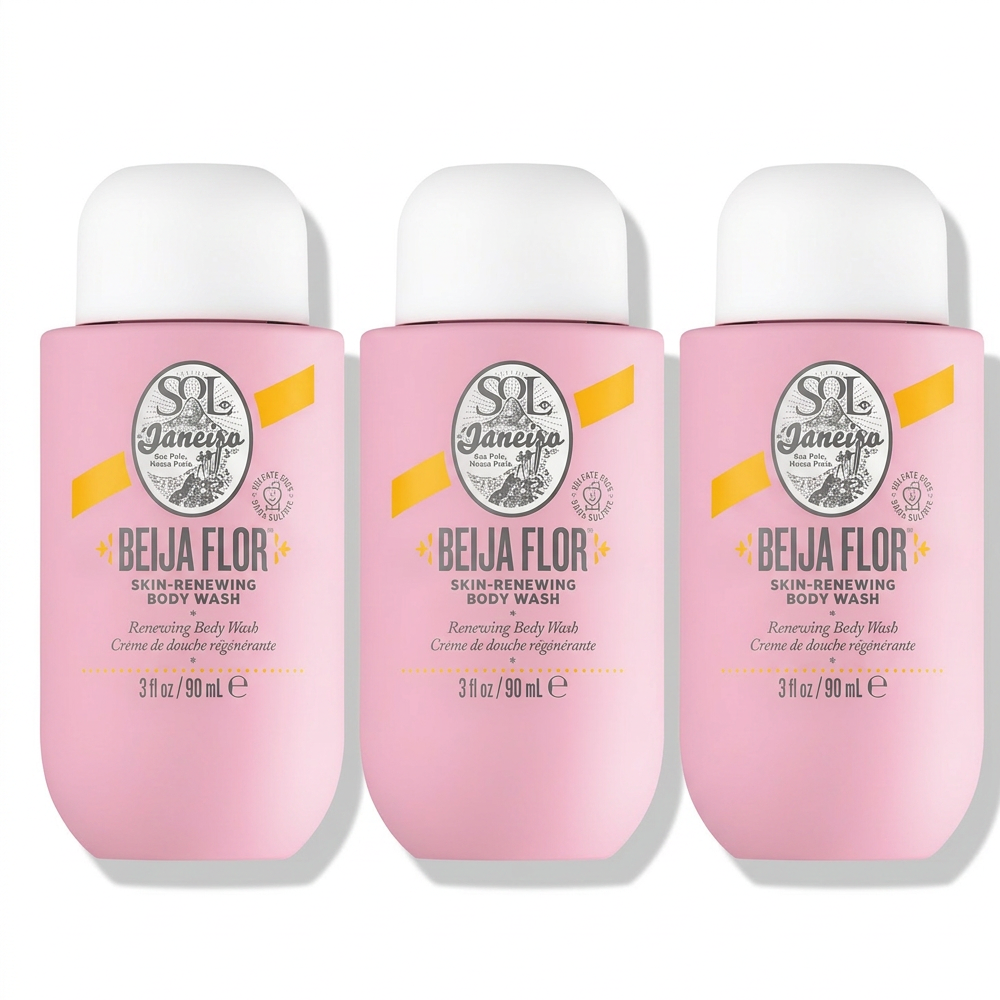 Sol de Janeiro Beija Flor Renewing Body Wash 3er Set