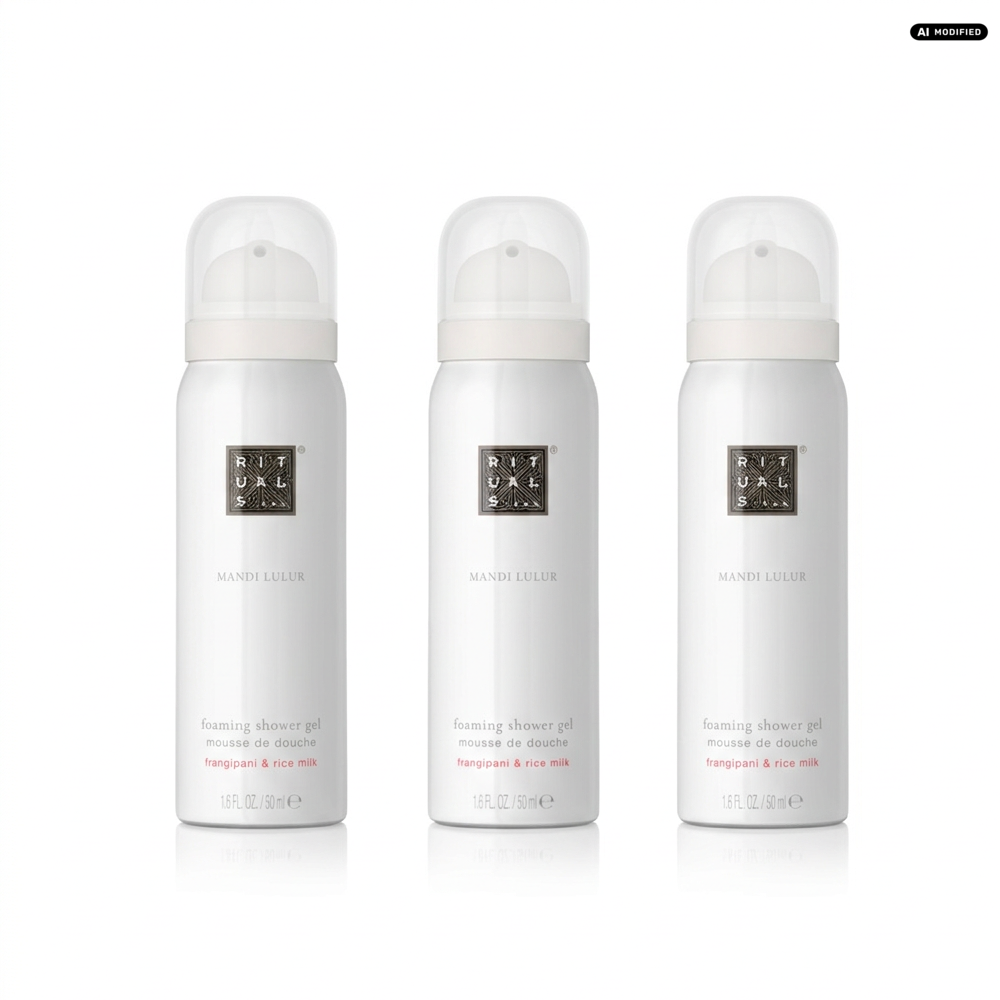 Rituals Mandi Lulur Foaming Shower Gel Duschschaum 3er Set