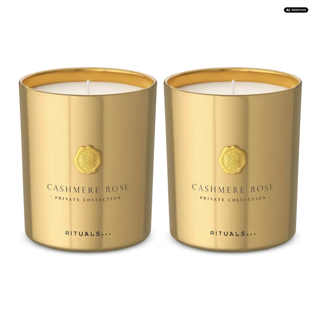 Rituals Cashmere Rose Duftkerze 2er Set