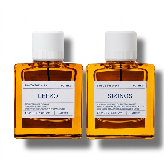 Korres Lefko und Skinos Eau de Toilette Duft Duo