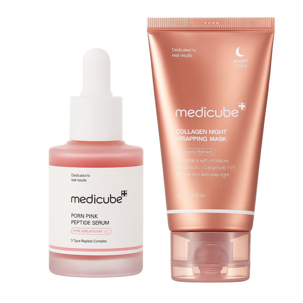 Medicube Peptide Serum & Night Mask Duo