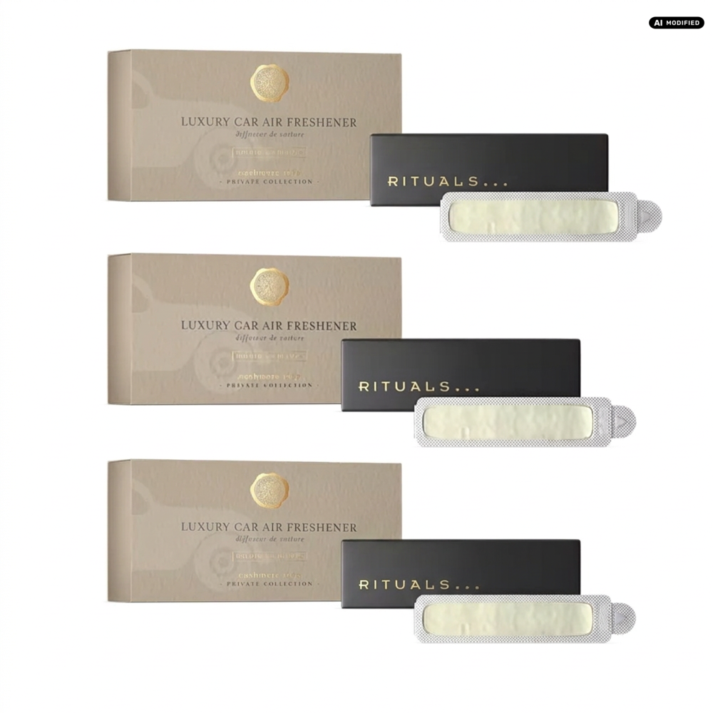 Rituals Cashmere Rose Car Air Freshener 3er Set