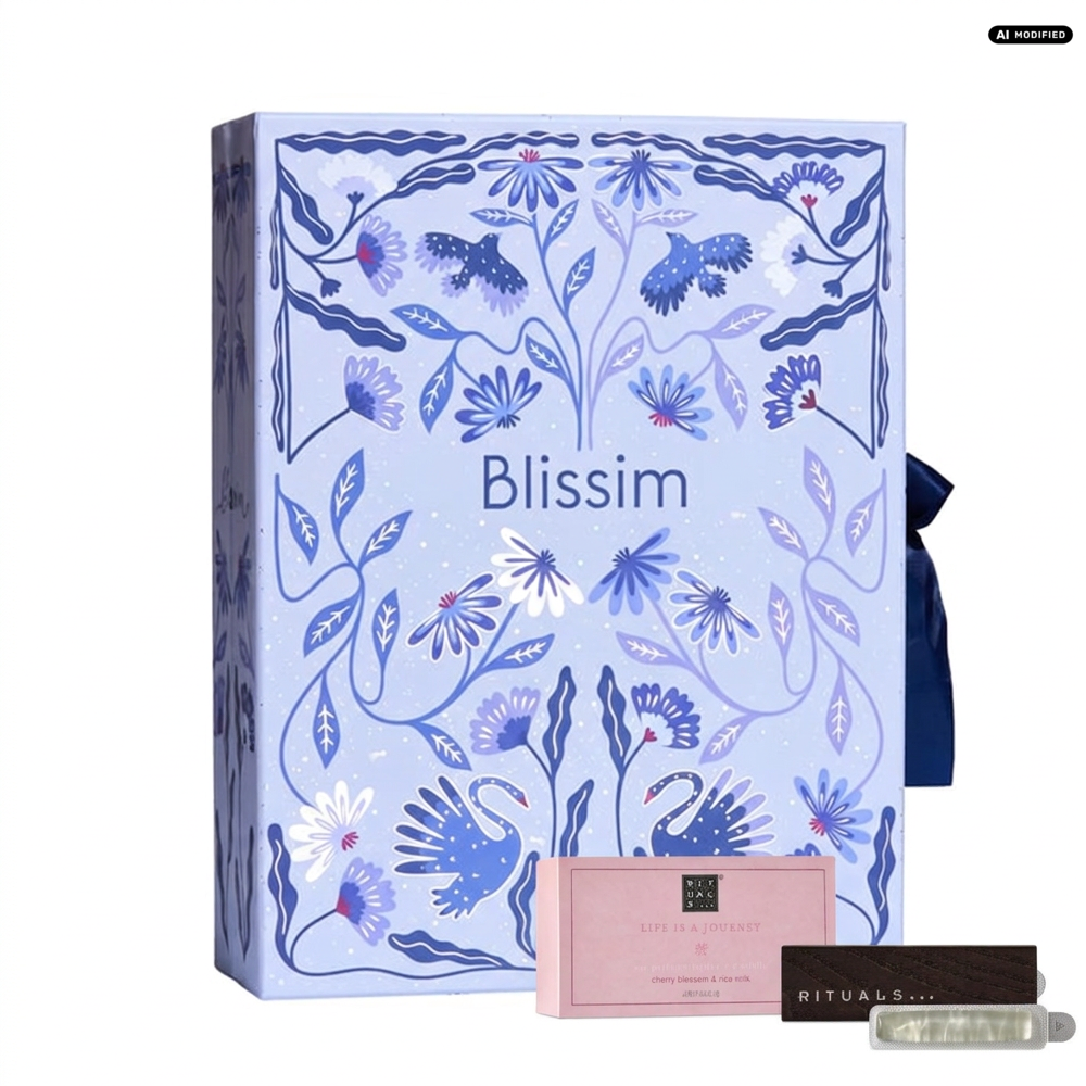 Blissim Glossybox Adventskalender 2026 mit Rituals Autoduft