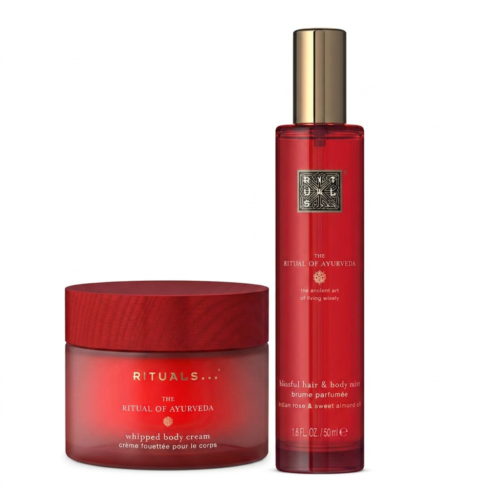 Rituals Ayurveda Hair Body Mist und Whipped Body Cream Pflege Duo