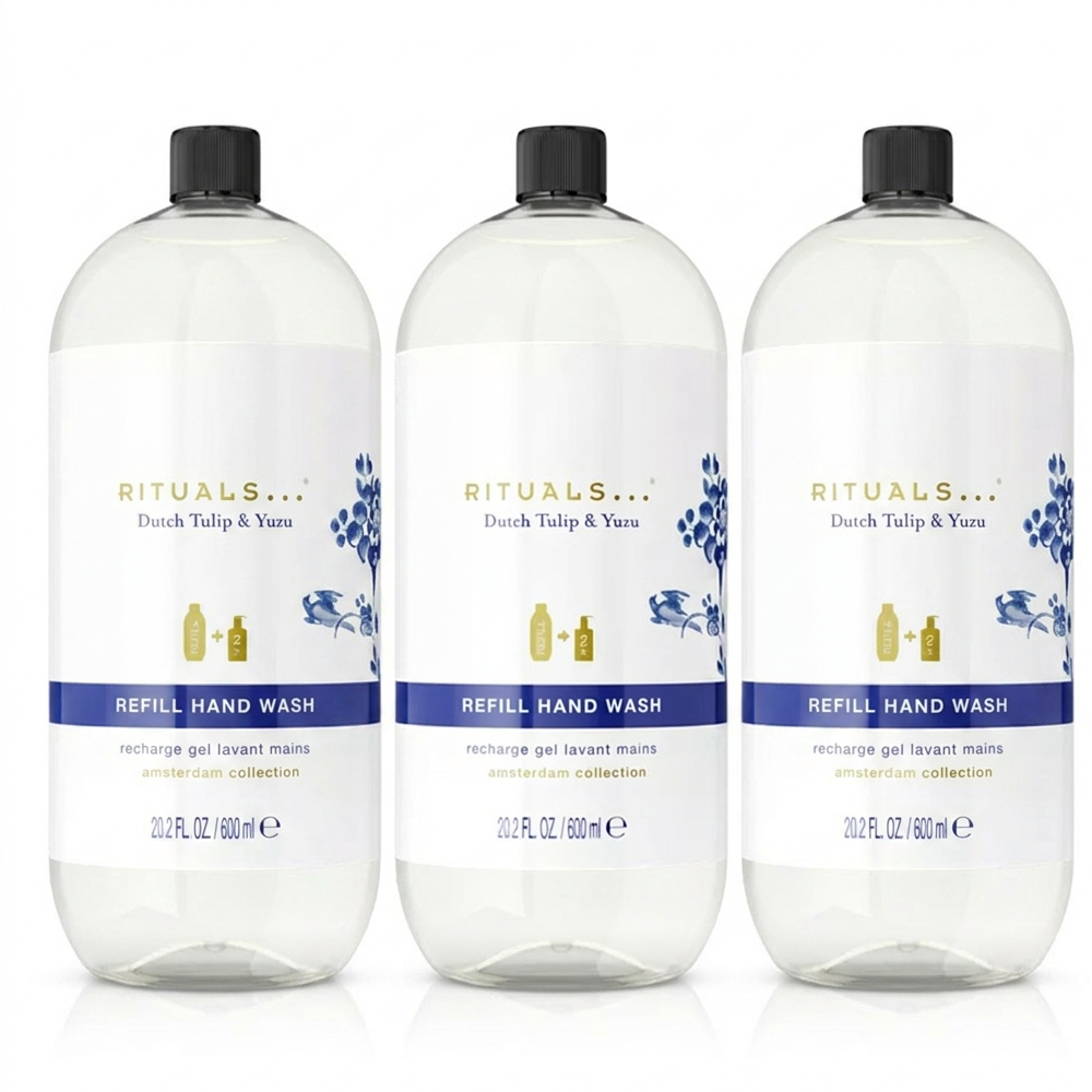 Rituals Amsterdam Collection Refill Hand Wash 3er Set