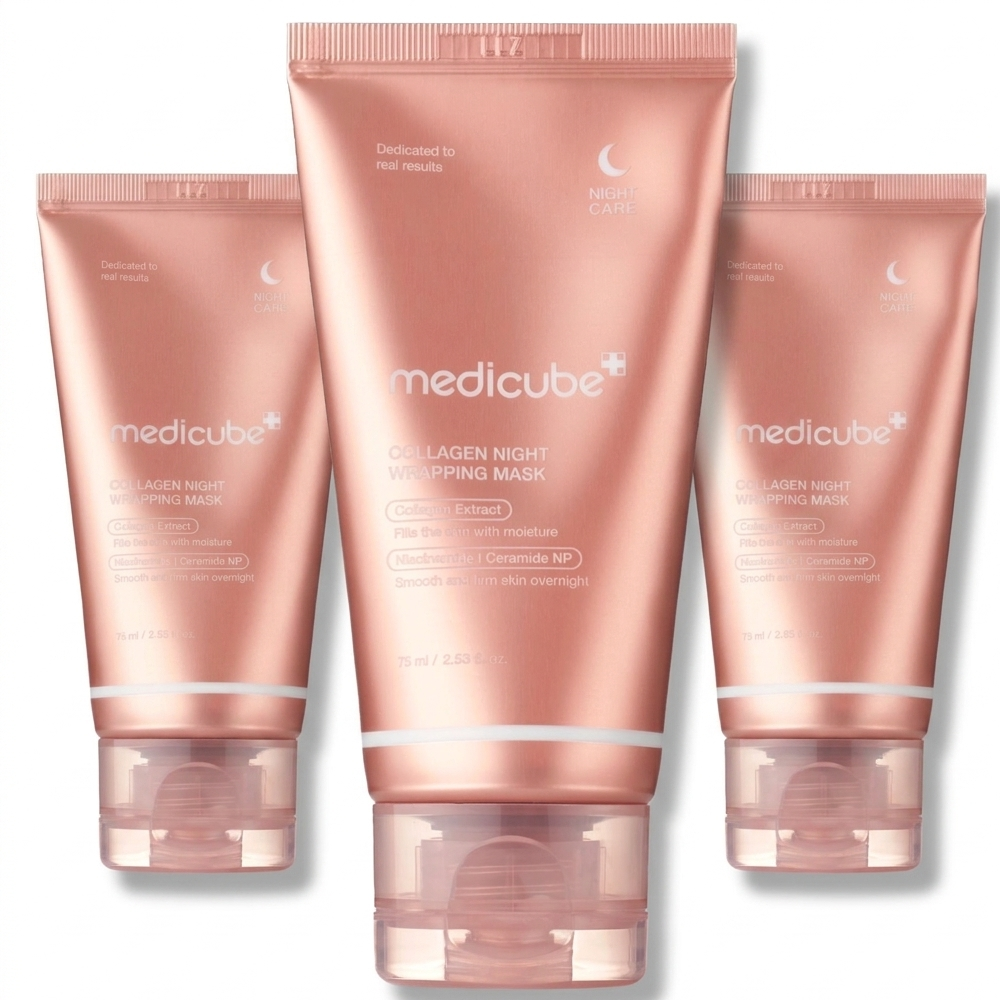 Medicube Collagen Night Wrapping Peel Off Mask 3er Set