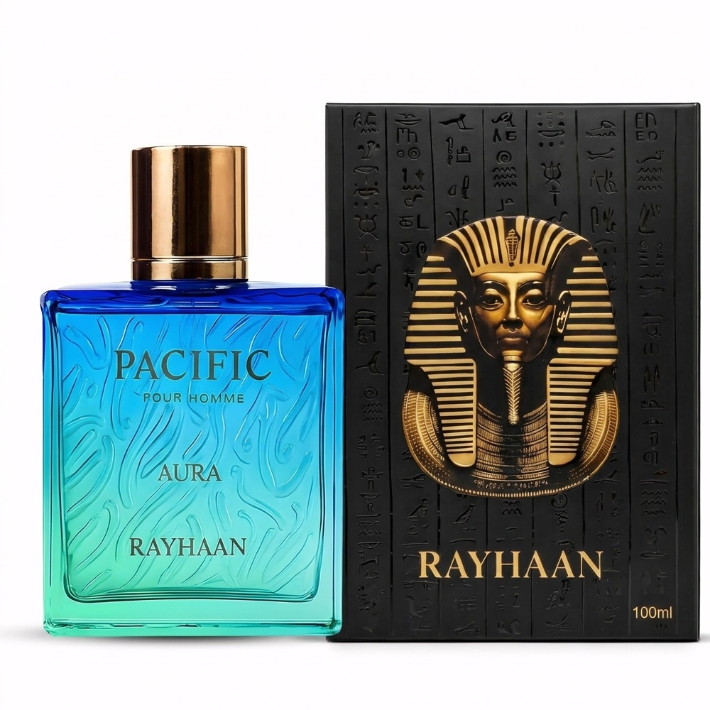 Rayhaan Pacific Aura und Pharaoh Eau de Parfum Duft Duo