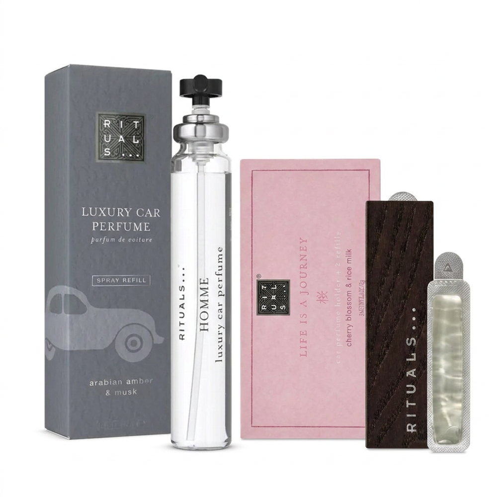 Rituals Homme und Sakura Car Perfume Duft Duo