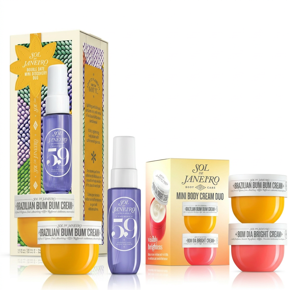 Sol de Janeiro Double Date Geschenkset und Mini Body Cream Duo
