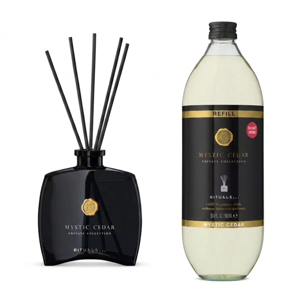 Rituals Mystic Cedar Fragrance Sticks und Refill Home Duo