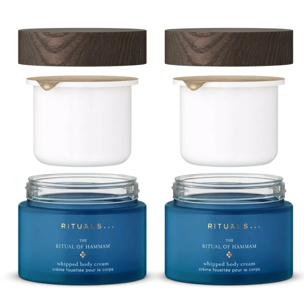 Rituals Hammam Whipped Body Cream Refill 2er Set
