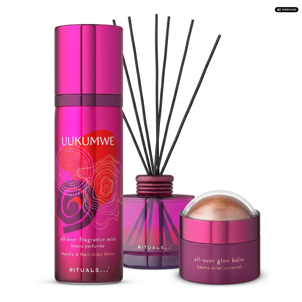 Rituals Uukumwe Duft- und Glow Pflege Set Bundle