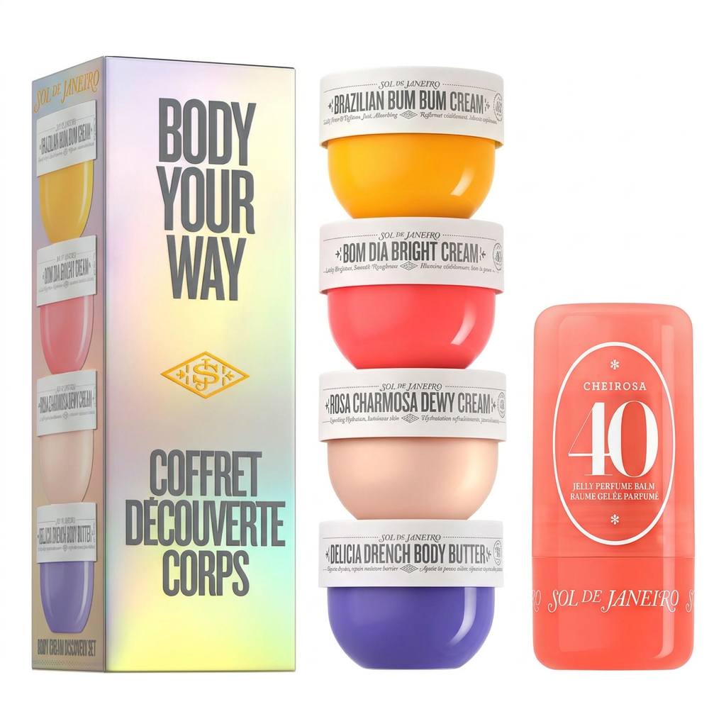 Sol de Janeiro Body Your Way Mini Set und Cheirosa 40 Jelly Balm Duo