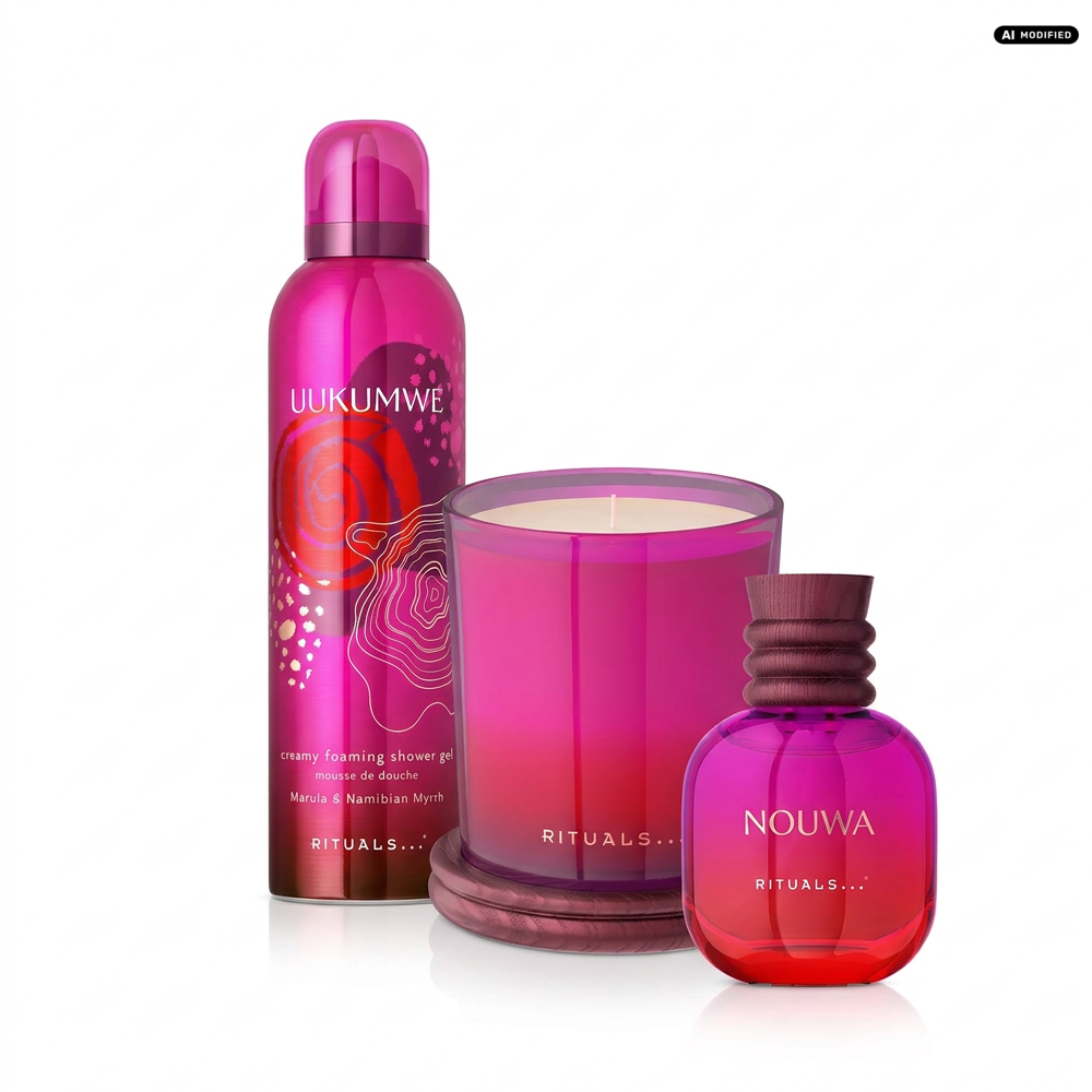 Rituals Uukumwe Duschgel Kerze Nouwa Parfum Set