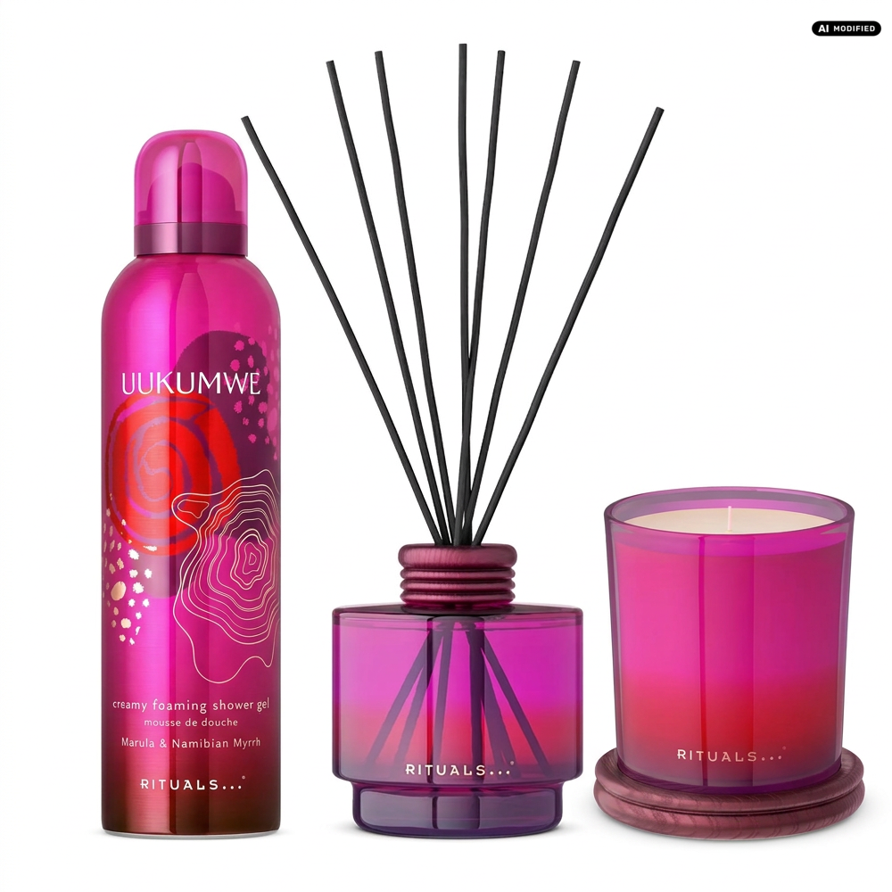 Rituals Uukumwe Duschgel Duftkerze Diffuser Set