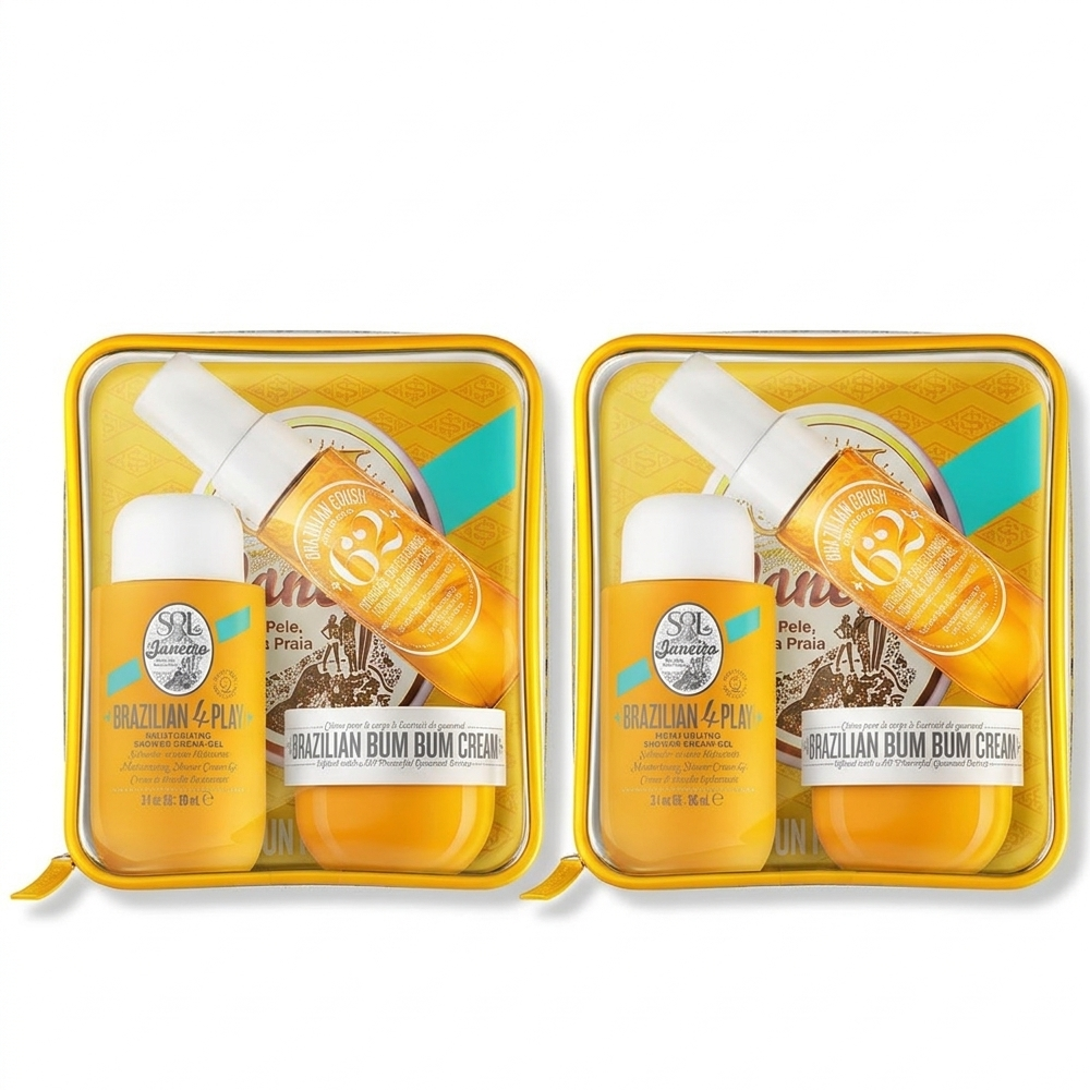Sol de Janeiro Bum Bum Jet Set Luxus-Geschenkset 2er Set