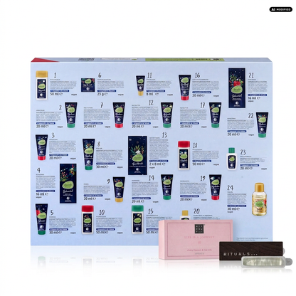 Alverde Naturkosmetik Adventskalender 2026 mit Rituals Autoduft