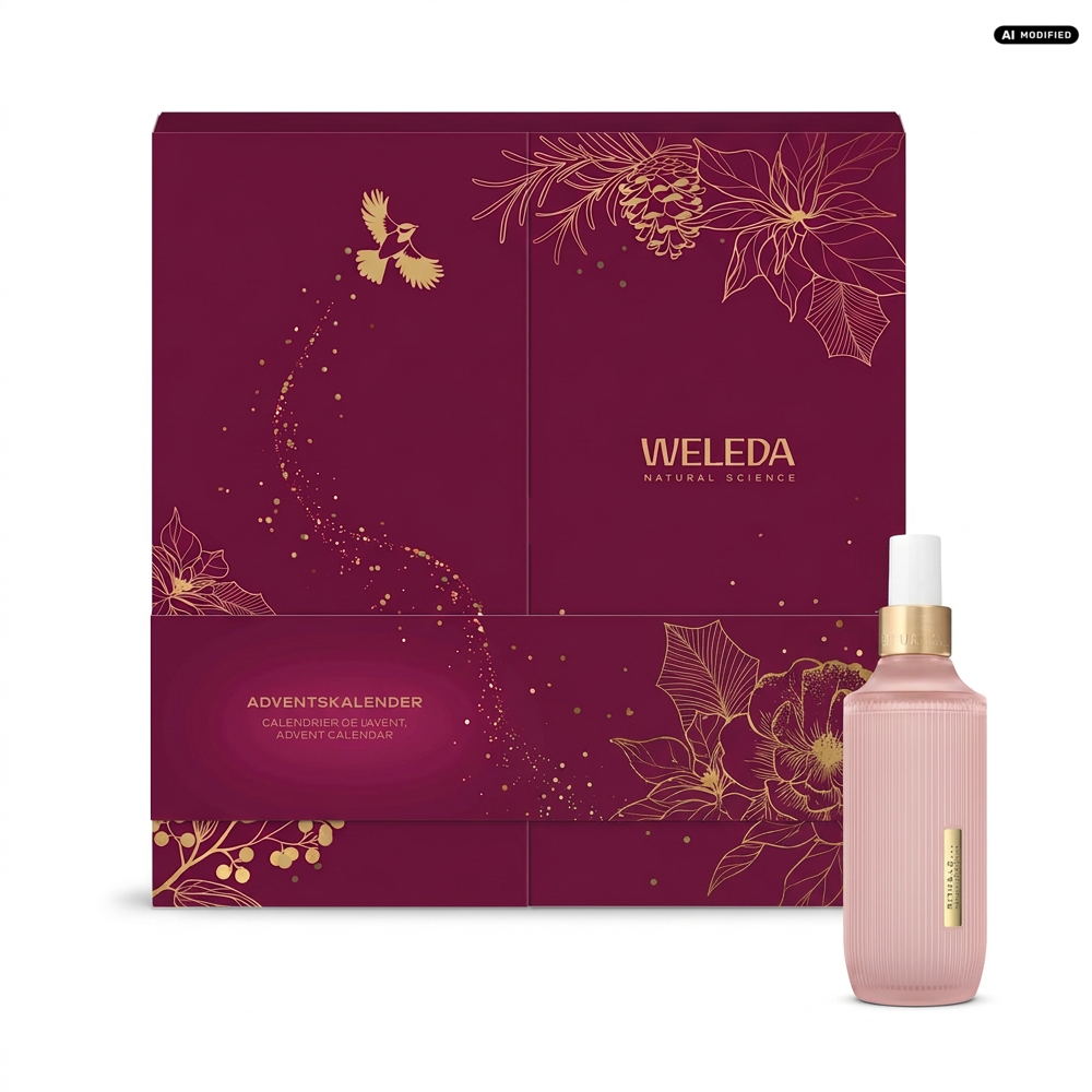 Weleda Adventskalender 2026 Naturkosmetik Pflegeset mit Raumspray