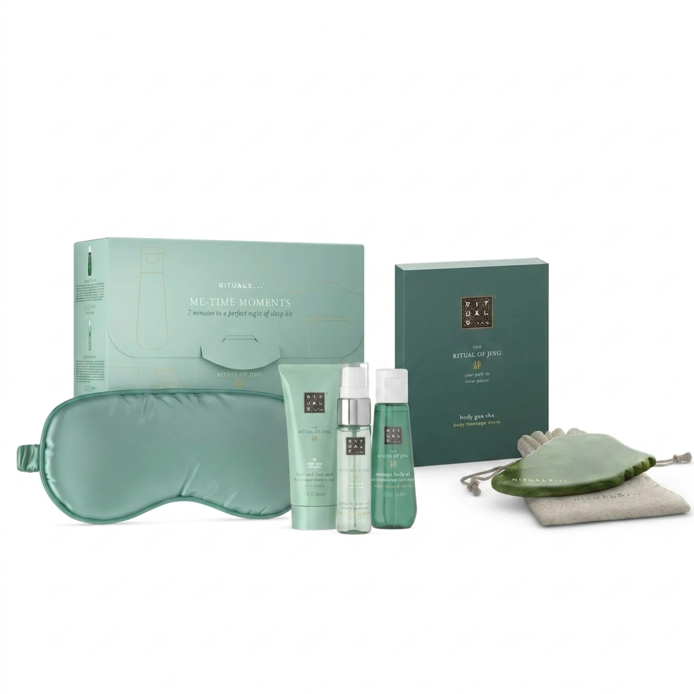 Rituals Jing Me Time Set mit Gua Sha Stone Pflege Duo