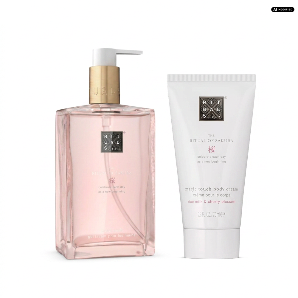 Rituals The Ritual of Sakura Hand Wash Body Cream Pflege Duo