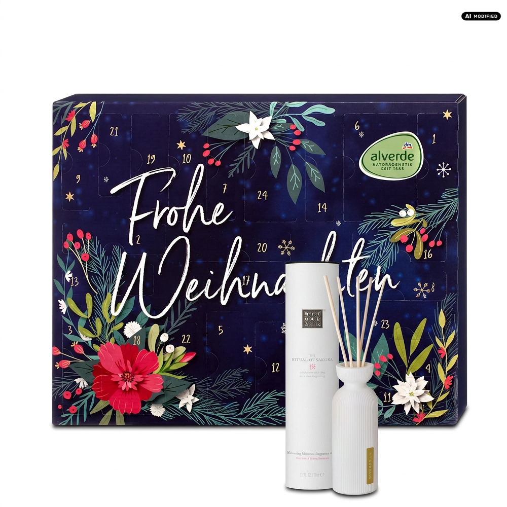 Alverde Naturkosmetik Adventskalender 2026 mit Rituals Sakura