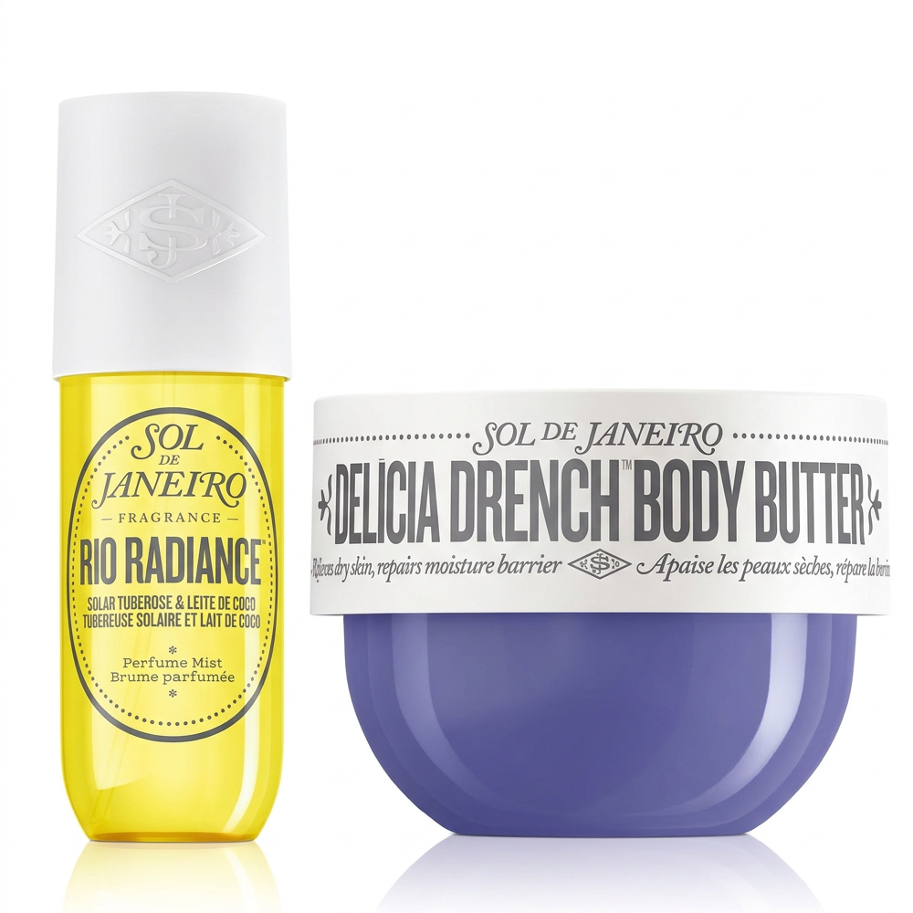 Sol de Janeiro Rio Radiance Mist und Delícia Drench Cream Pflege Duo