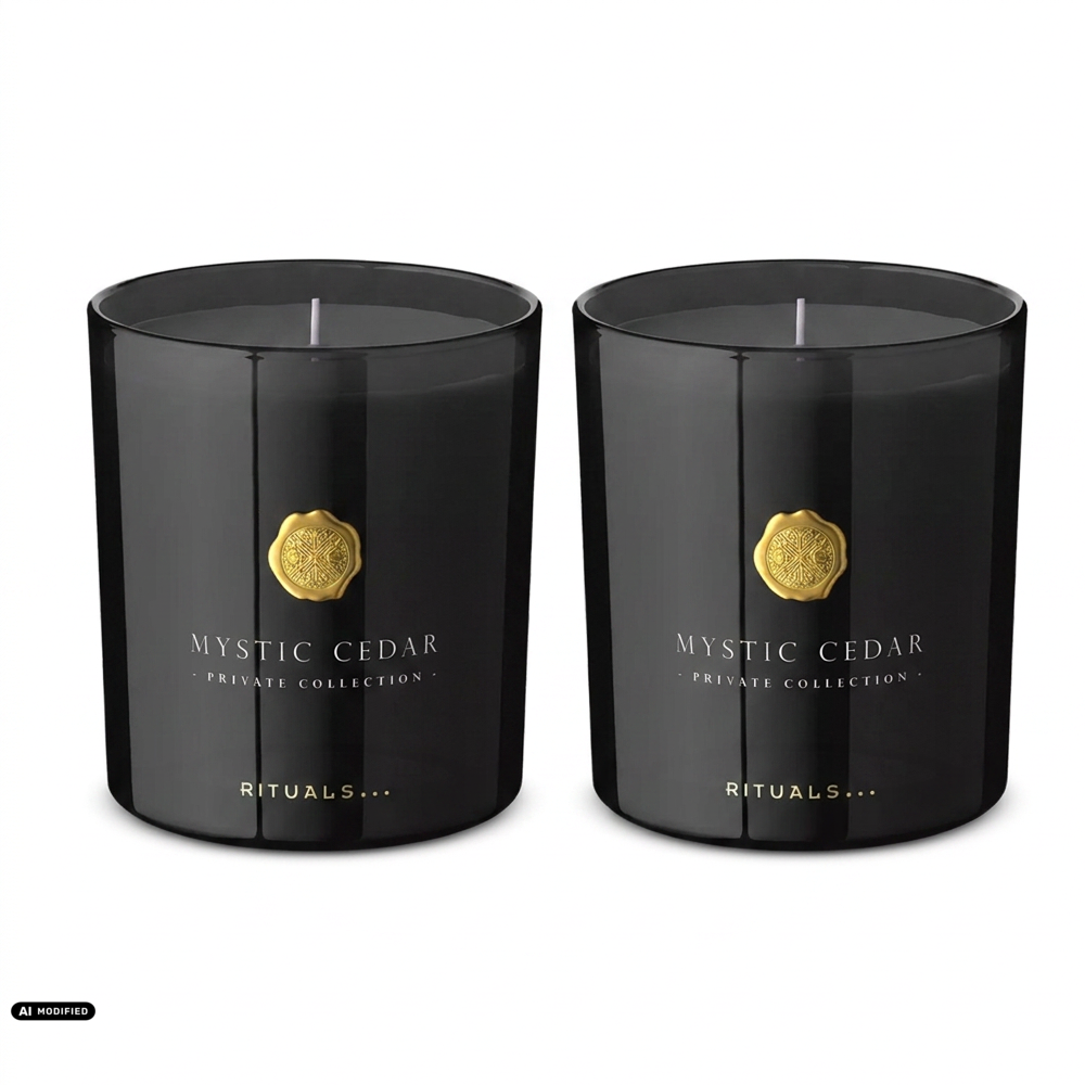 Rituals Mystic Cedar Duftkerze 2er Set