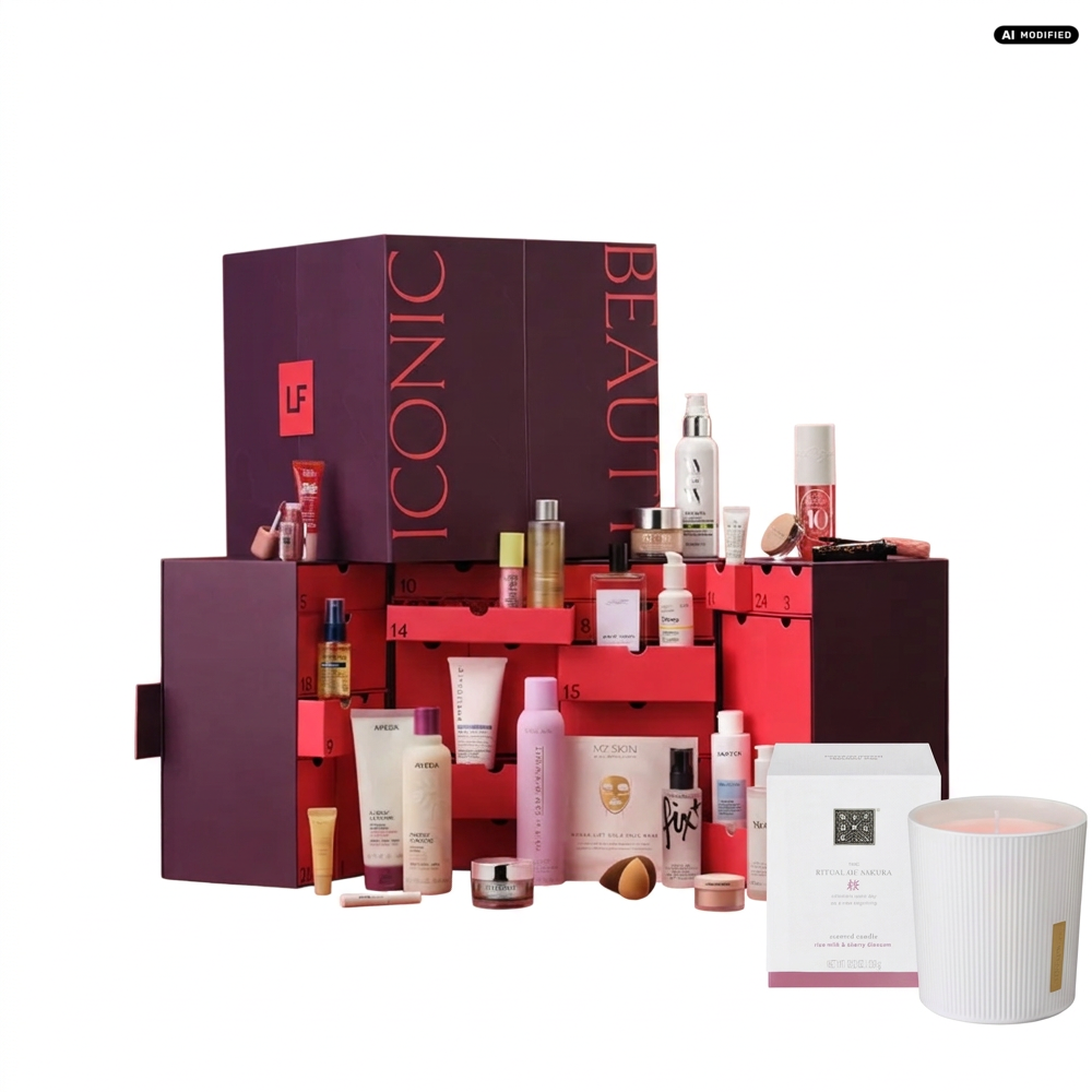 Lookfantastic Beauty Adventskalender 2026 mit Rituals Duftkerze