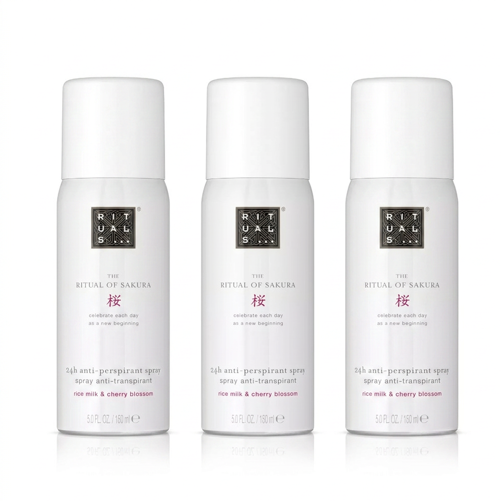 Rituals The Ritual Of Sakura 24h Anti-Perspirant Spray 3er Set