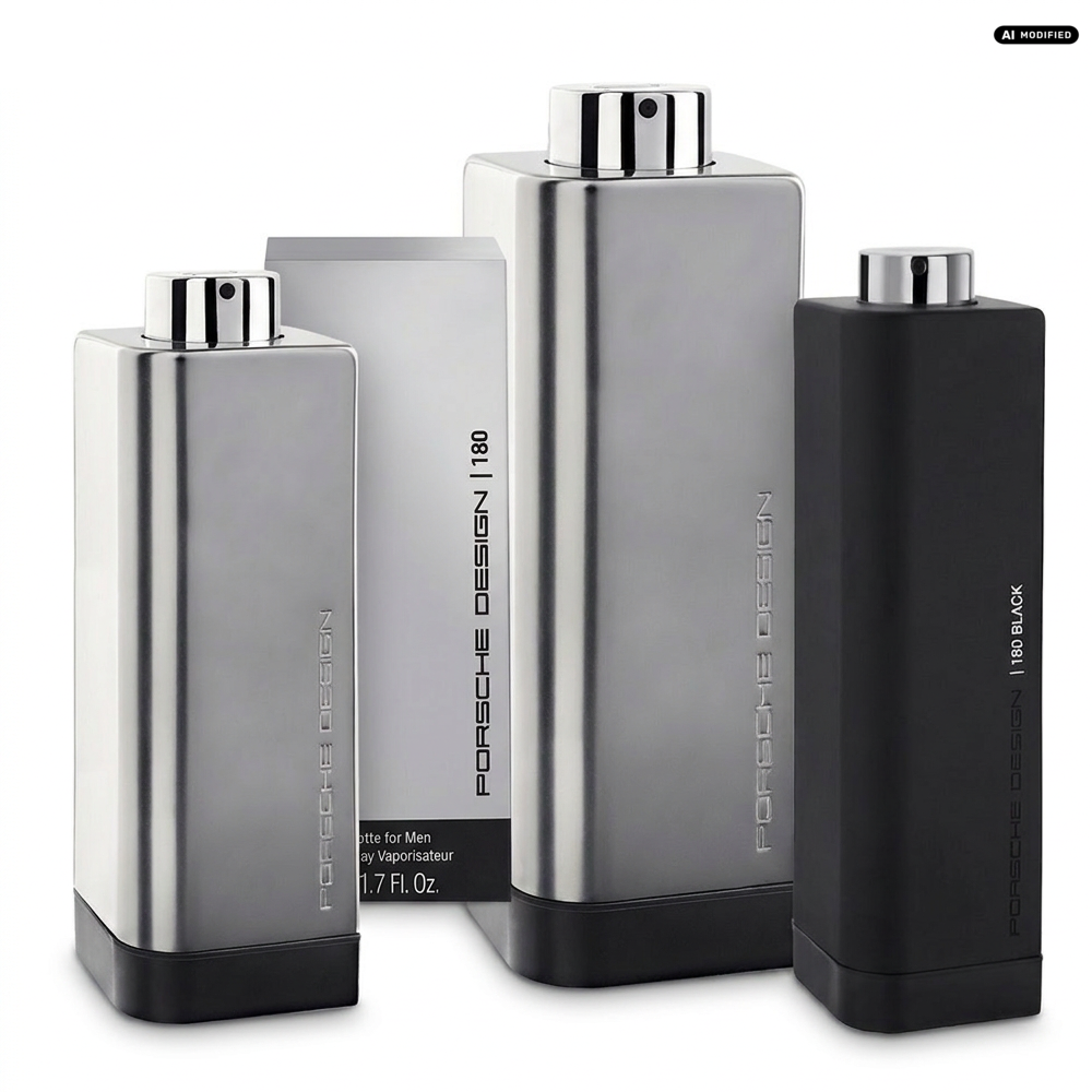 Porsche Design 180 Silver und Black Herrenduft Trio Set