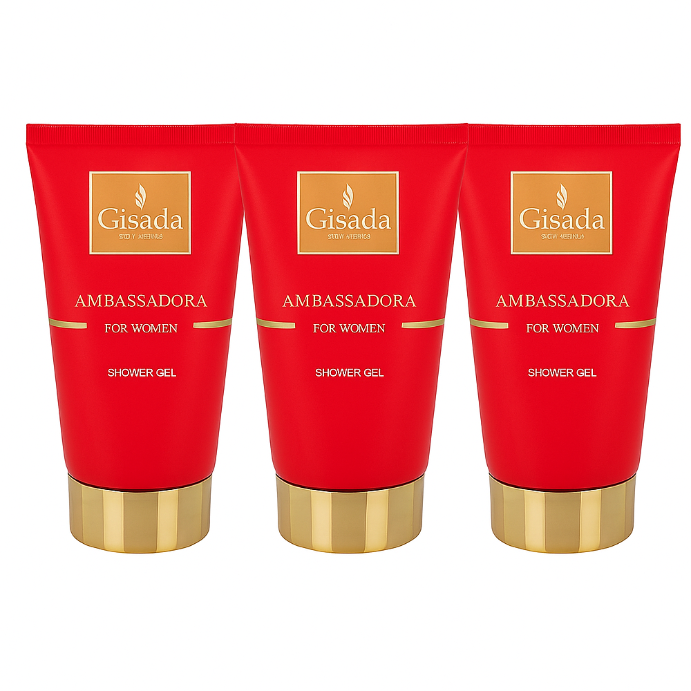 Gisada Ambassadora Red Shower Gel 3er Set