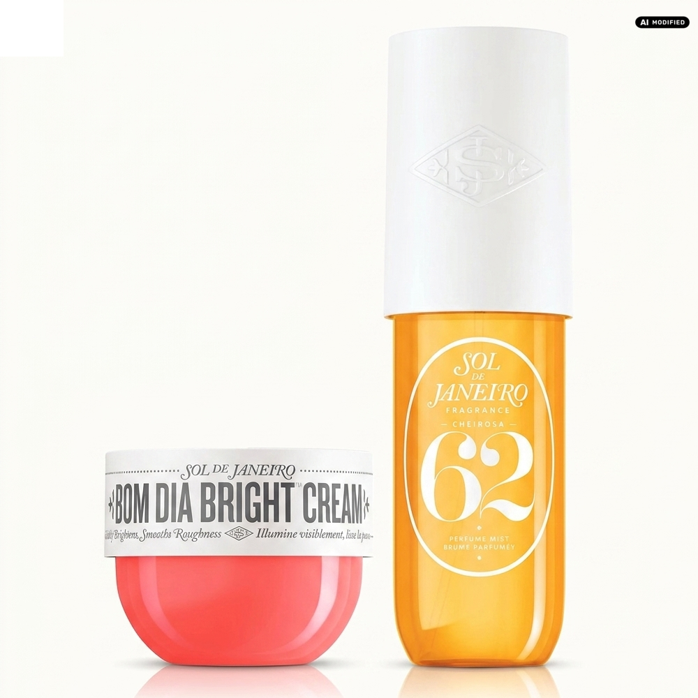 Sol de Janeiro Bom Dia Bright Cream und Cheirosa 62 Pflege Duo
