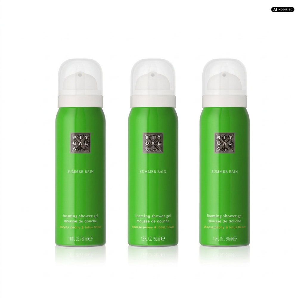 Rituals Summer Rain Foaming Shower Gel Duschschaum 3er Set