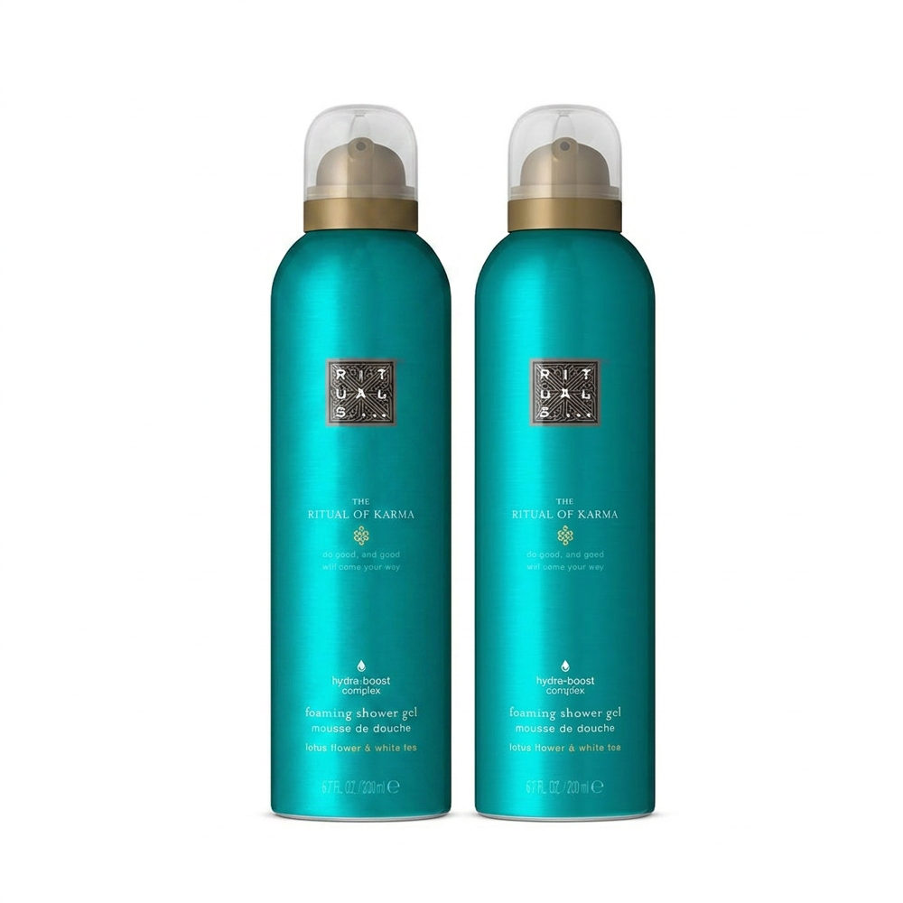 Rituals The Ritual of Karma Foaming Shower Gel Duschschaum 2er Set