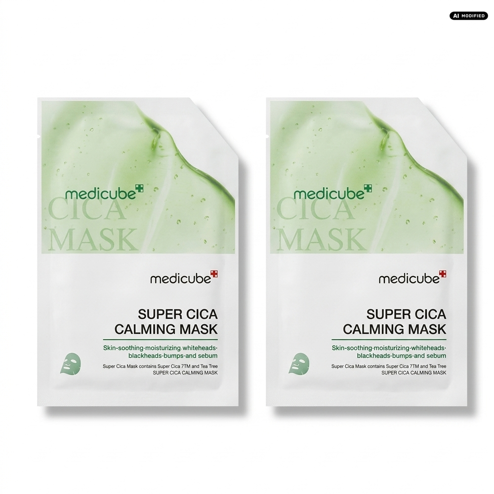 Medicube Super Cica Calming Mask 2er Set