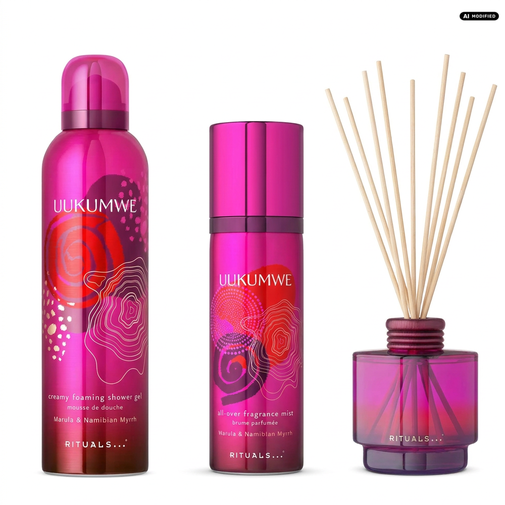 Rituals Uukumwe Duschgel Mist und Duftstäbchen Set