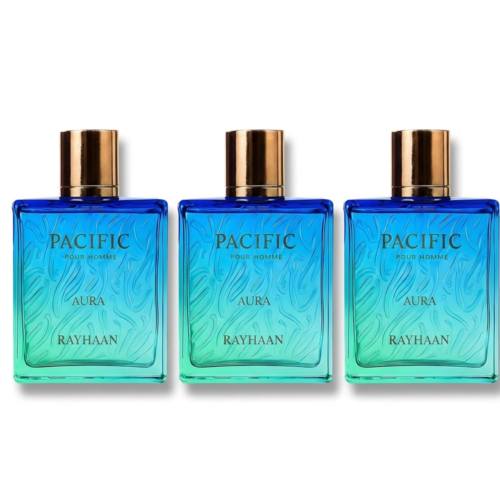 Rayhaan Pacific Aura Eau de Parfum 3er Set
