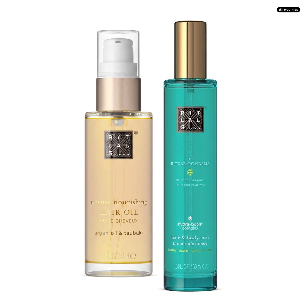 Rituals Hair Care Haaröl und Karma Hair Body Mist Duo