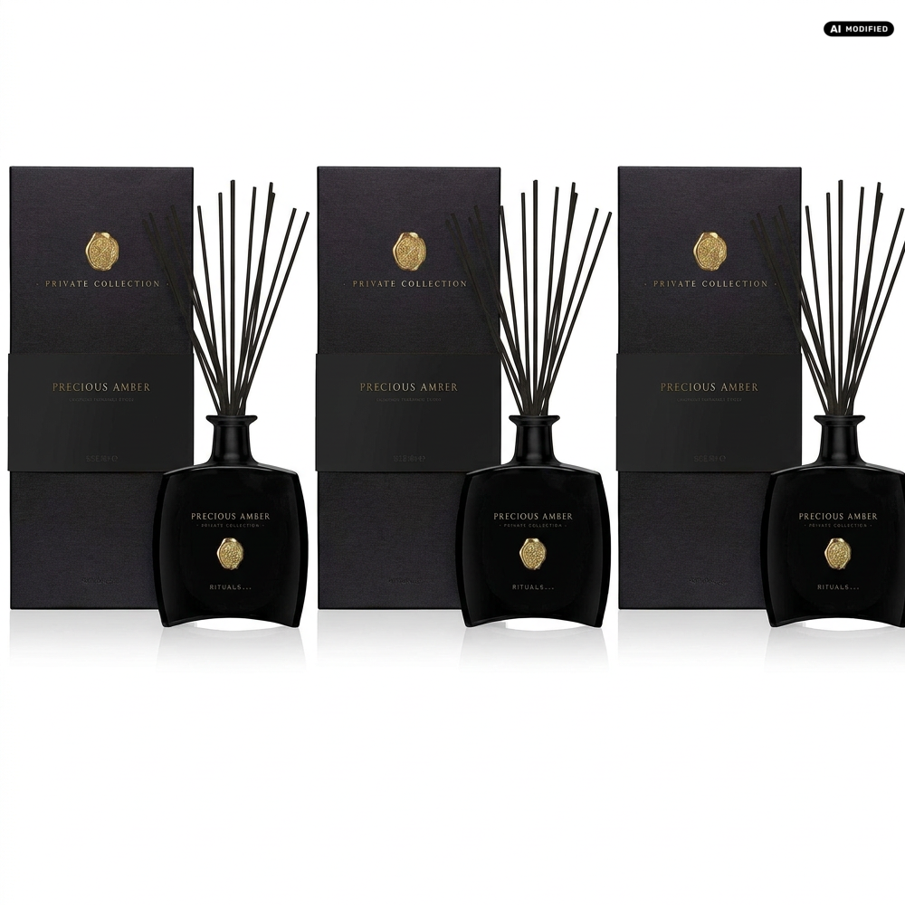 Rituals Precious Amber Luxury Oil Reed Diffuser 3er Set