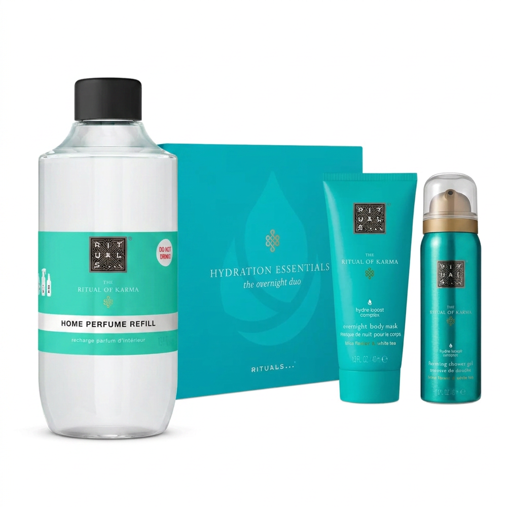 Rituals Karma Home Perfume Refill und Mini Shower Mask Set