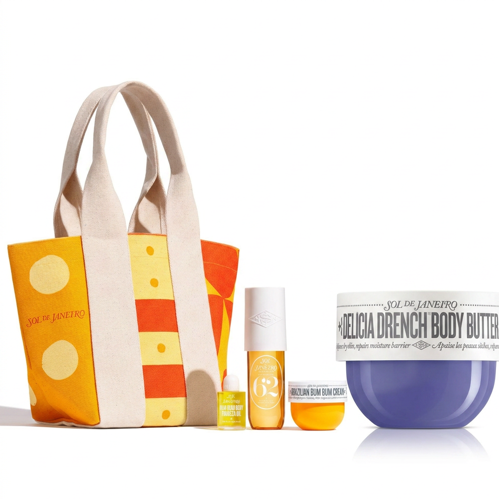 Sol de Janeiro The Sol Tote und Delícia Drench Pflege Set