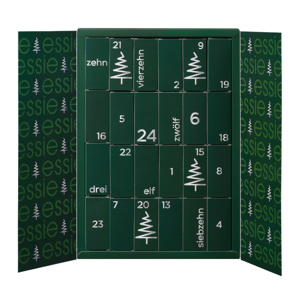 essie Adventskalender 2025 – 24 Türchen mit Nagellacken & Pflege