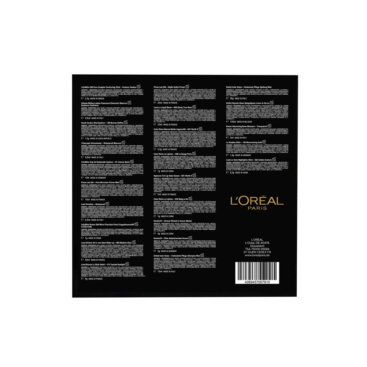 L’Oréal Paris Beauty Adventskalender 2026, 24-teilig