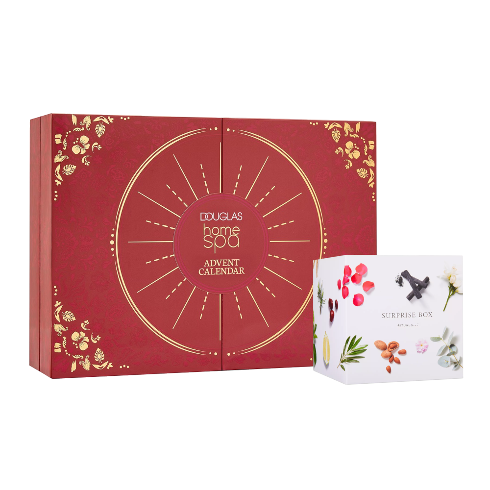 Douglas Home Spa Adventskalender 2025 + Rituals Surprise Box Set
