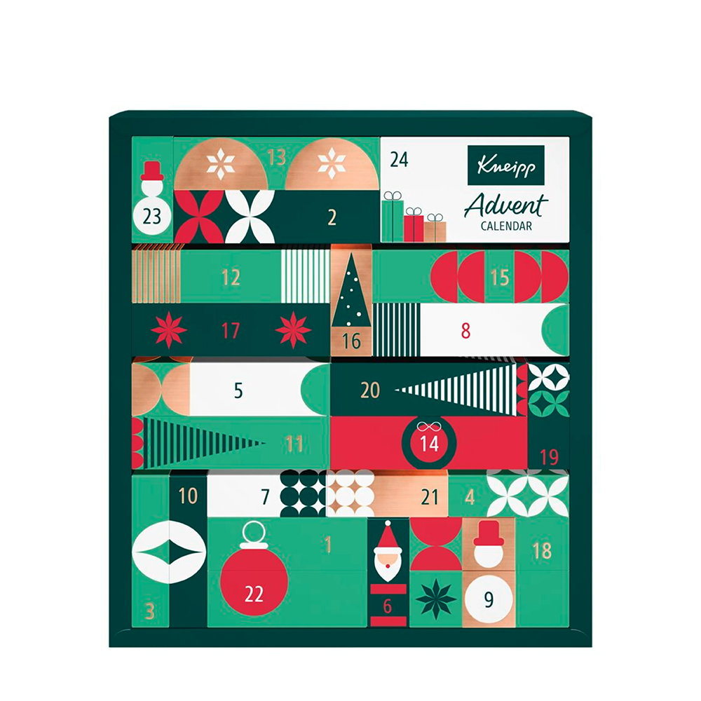 Kneipp Adventskalender 2026 Pflege-Set 24-teilig