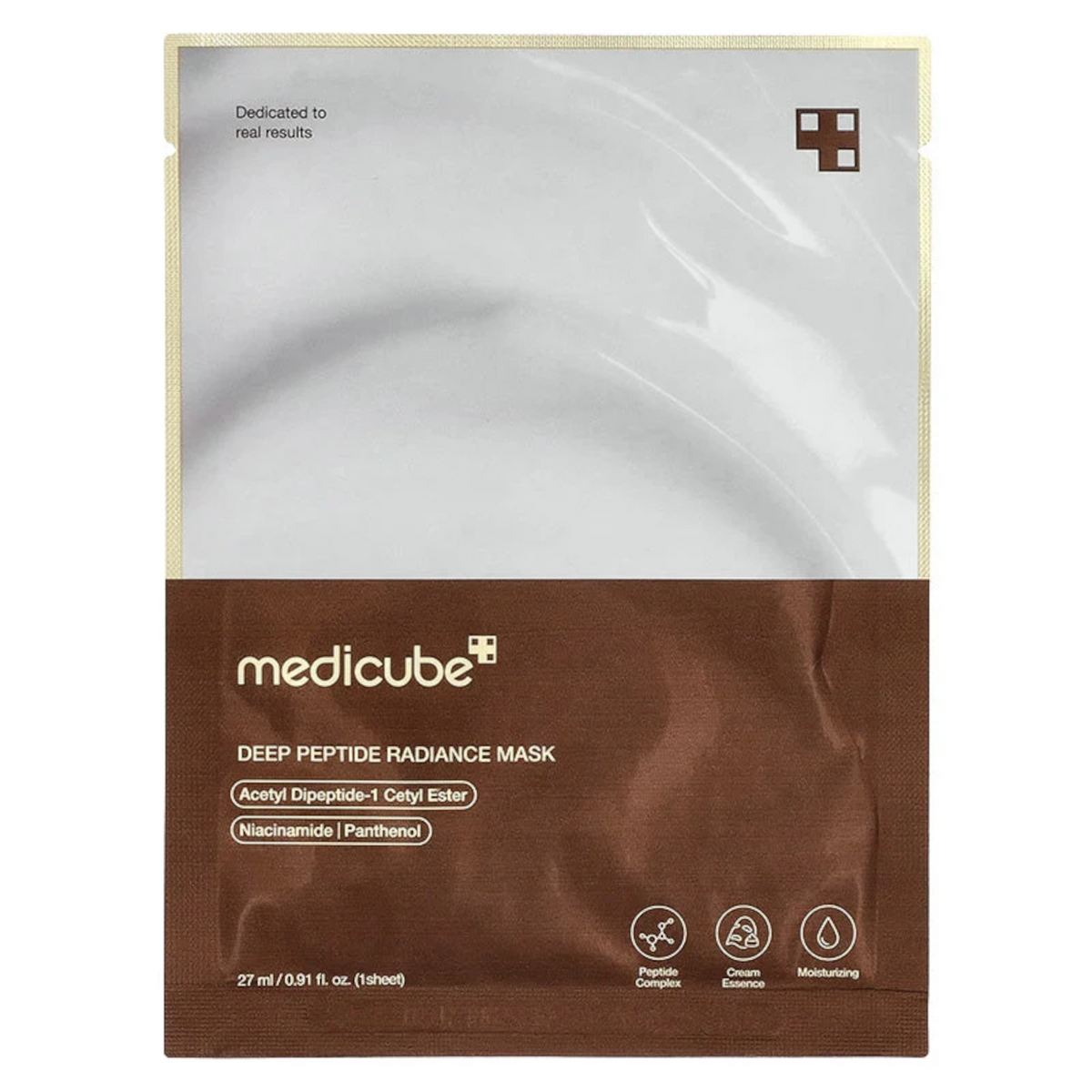 Medicube Deep Peptide Radiance Mask – Tuchmaske für strahlende Haut