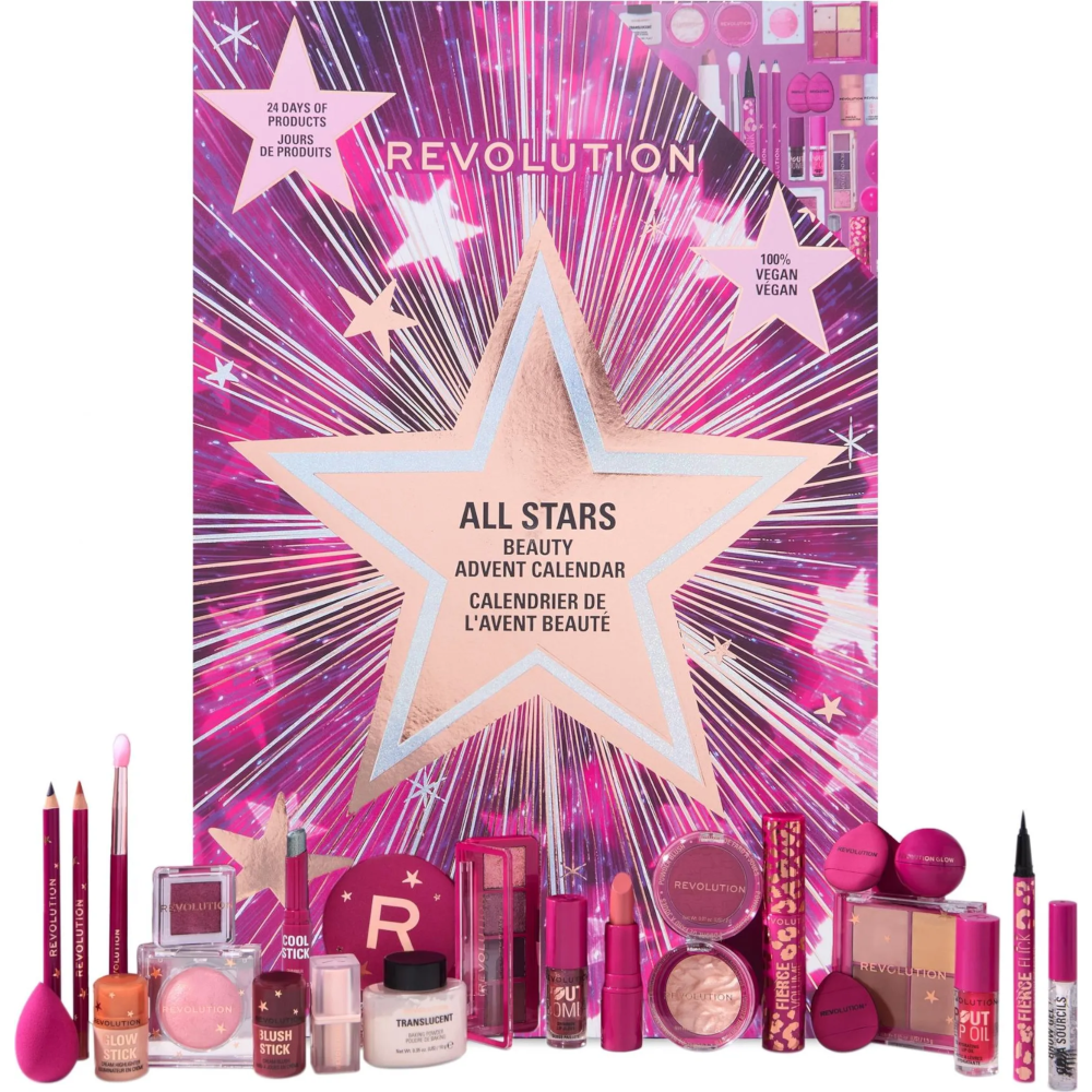 Revolution Sparkle Adventskalender 2025 – 24 Make-up Highlights