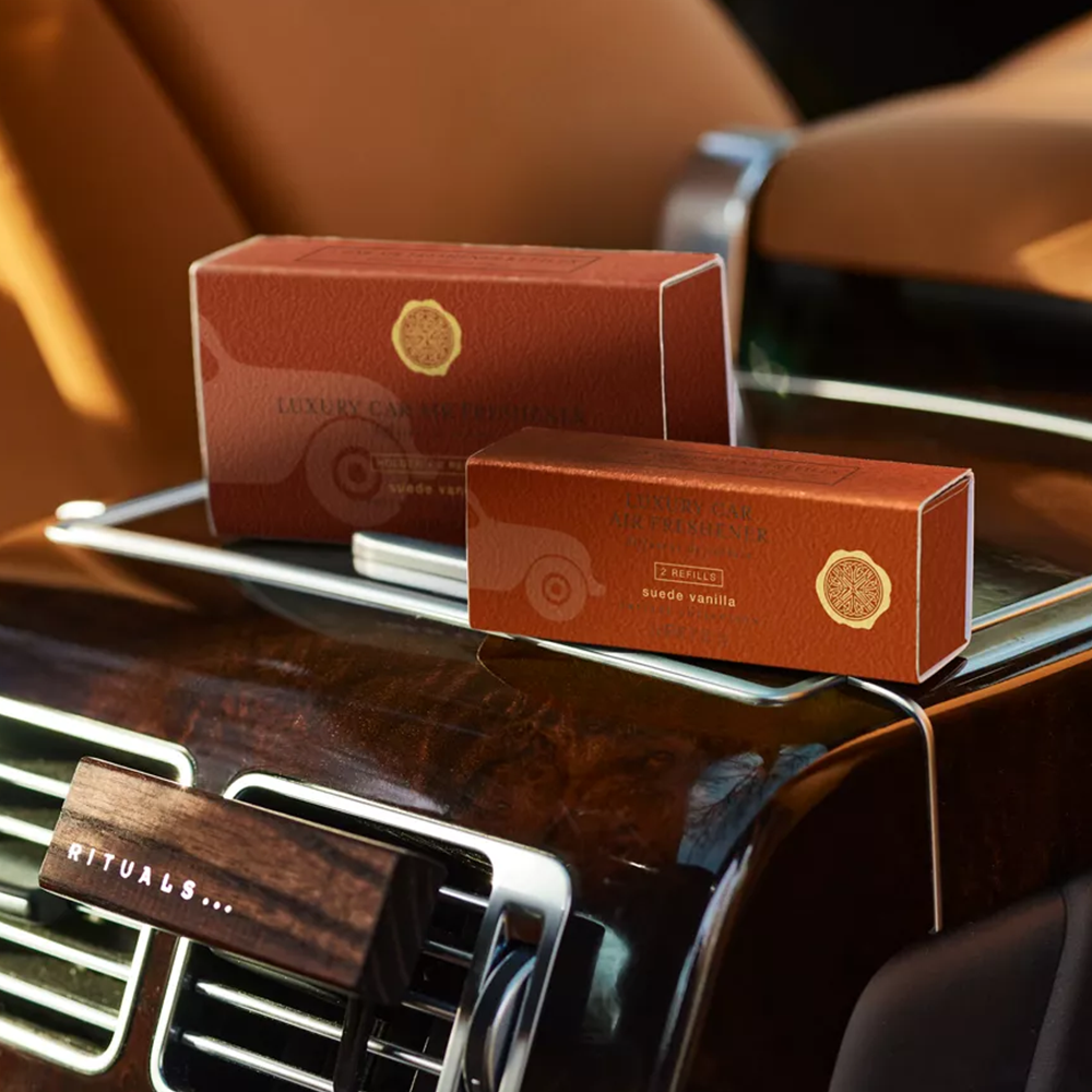 Rituals Suede Vanilla Car Air Freshener Refill 2x3g